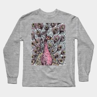 Peacock Long Sleeve T-Shirt